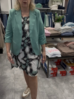 FRANSA FRSEEN 1 GRØN Kjole