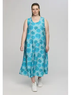 STUDIO SLDUN BLÅ MED BLÅ ROSER