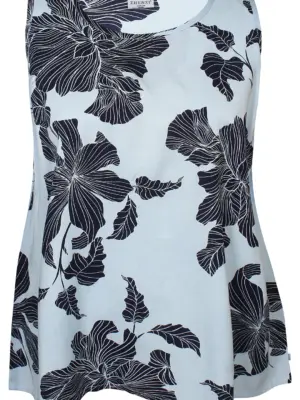 ZHENZI ELLEN BLÅ MIX Top