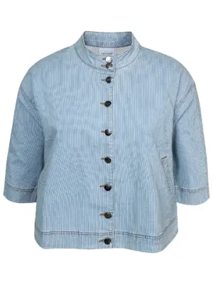 ZHENZI JEWEL 1394 JAKKE BLÅ/HV
