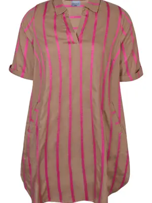 ZHENZI JANIS 1384 KJOLE BRUN/PINK