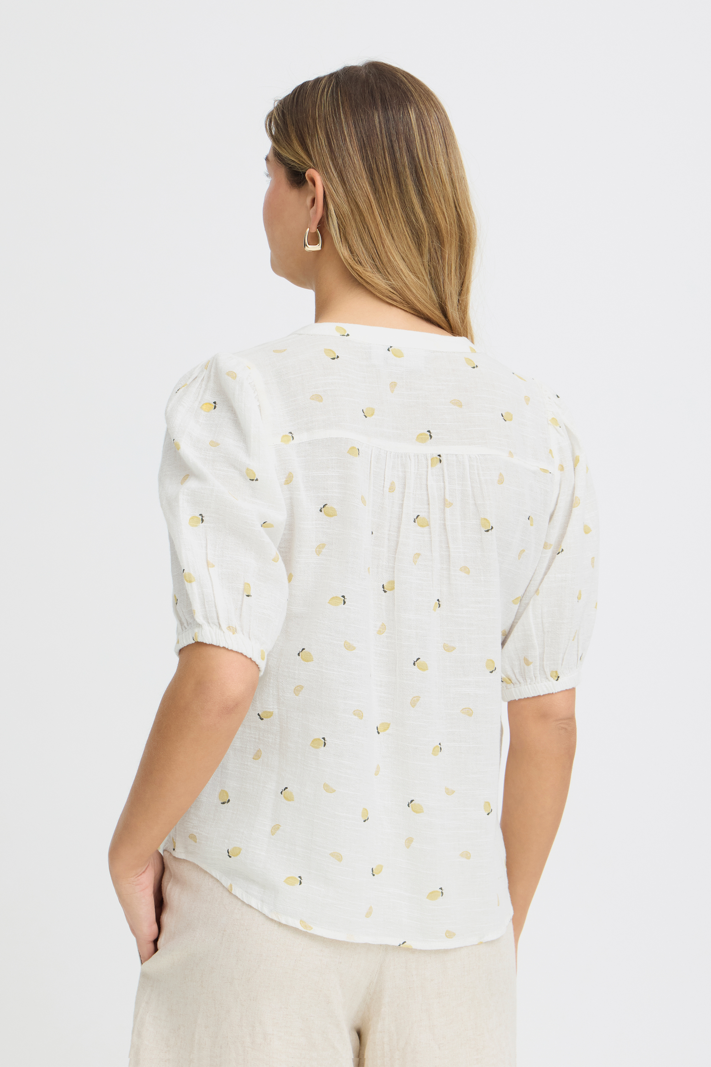 FRANSA FRBOBBI BLUSE CITRONER - Billede 2