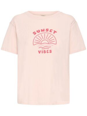 FRANSA FRZELDA T-SHIRT ROSA