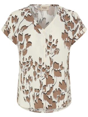 FRANSA FRHEAT BLUSE ABSTRAKT