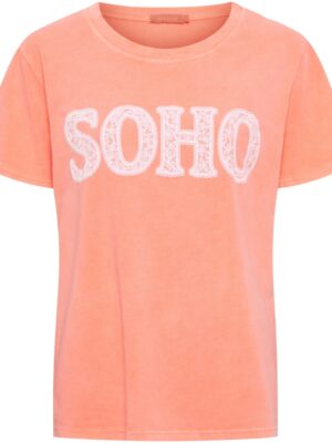 MARTA DU CHATEAU BELINA ORANGE T-SHIRT