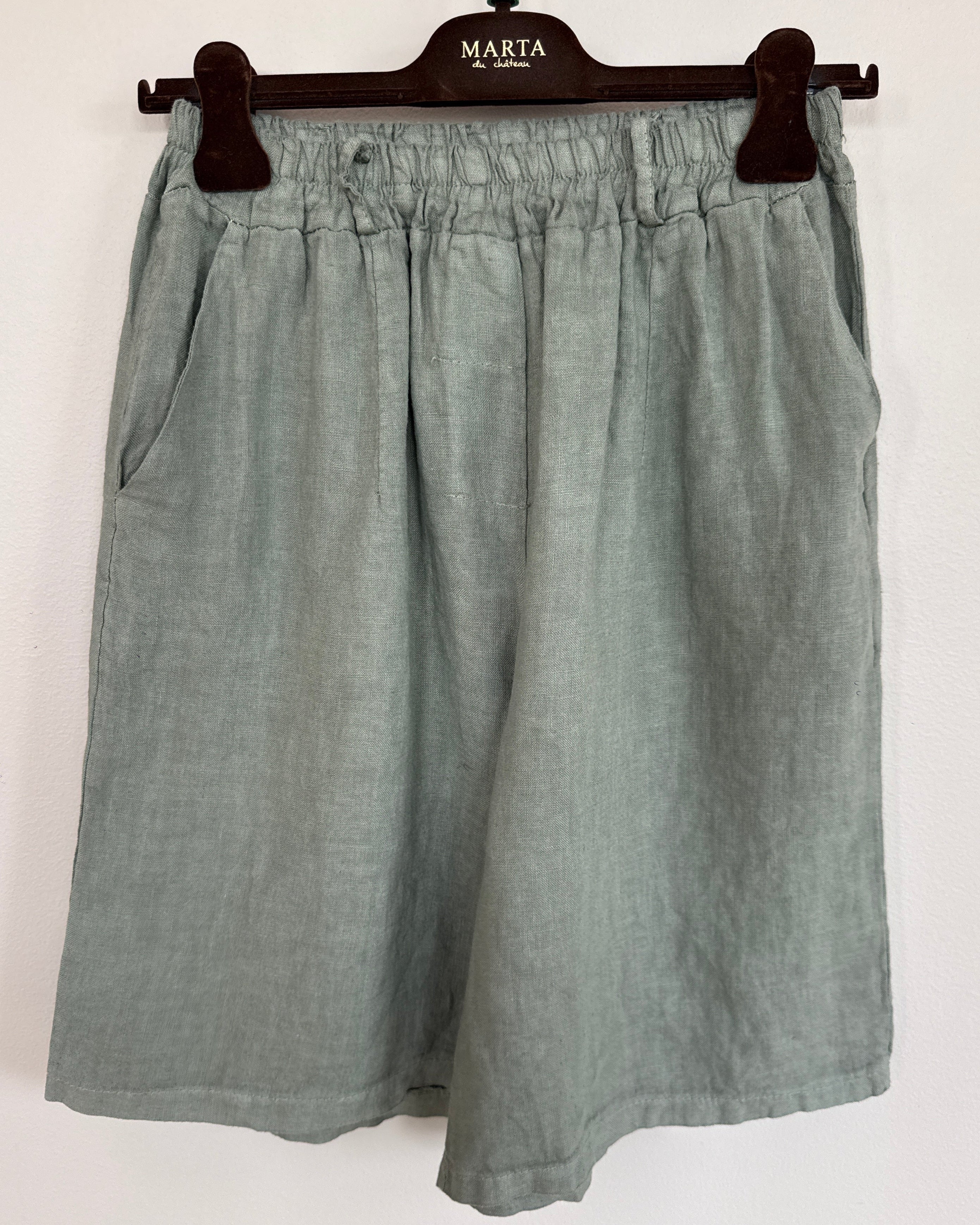 MARTA DU CHATEAU GRØN SANTINA SHORTS