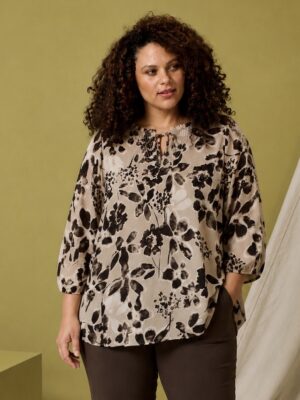 ZHENZI KIARI 1461 SAND/BRUN BLUSE