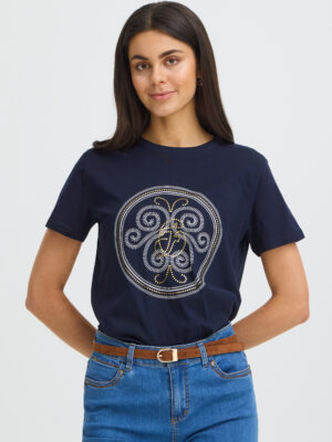 FRANSA FRZARY NAVY T-shirt