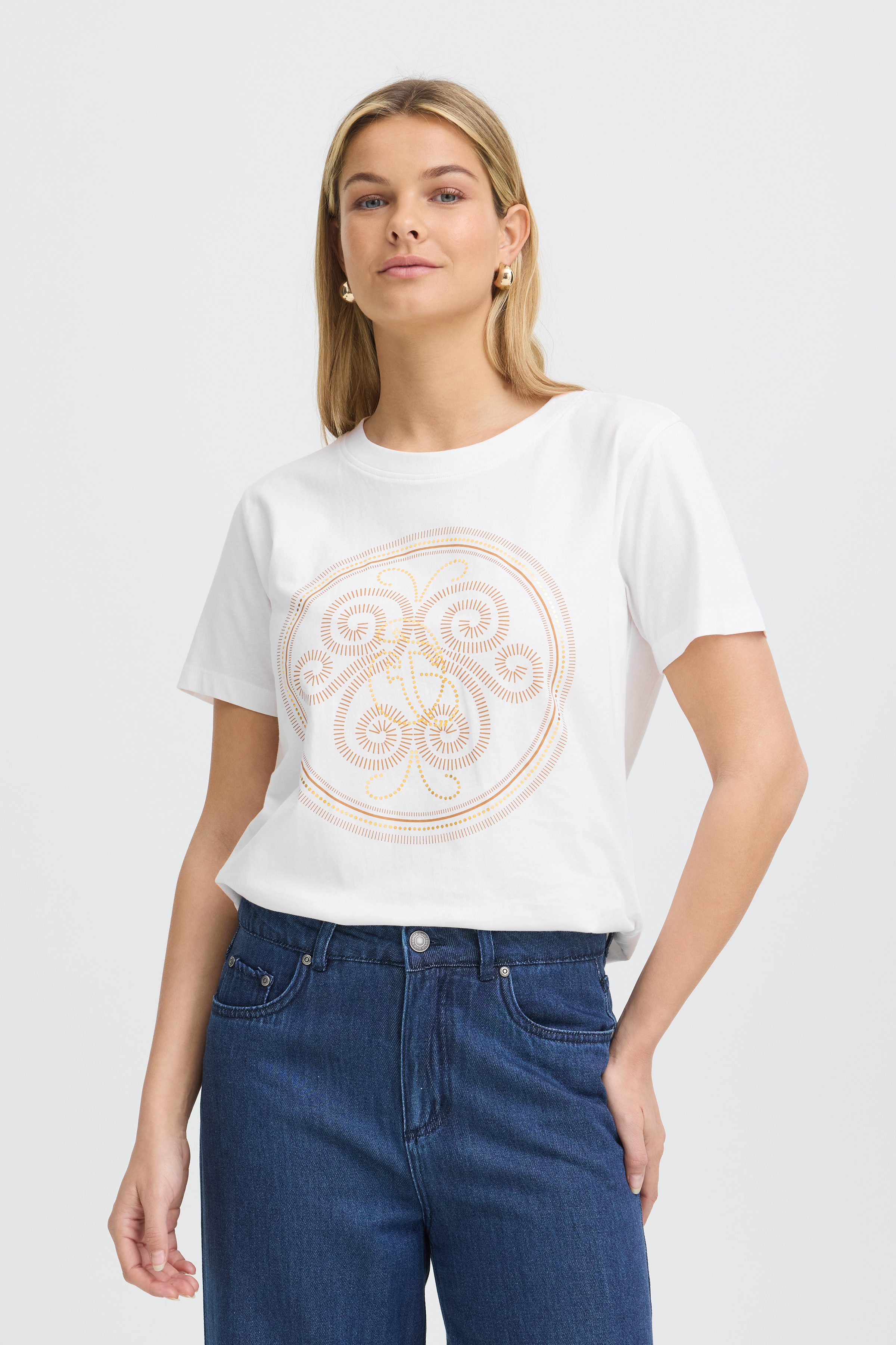 FRANSA FRZARY HVID T-SHIRT