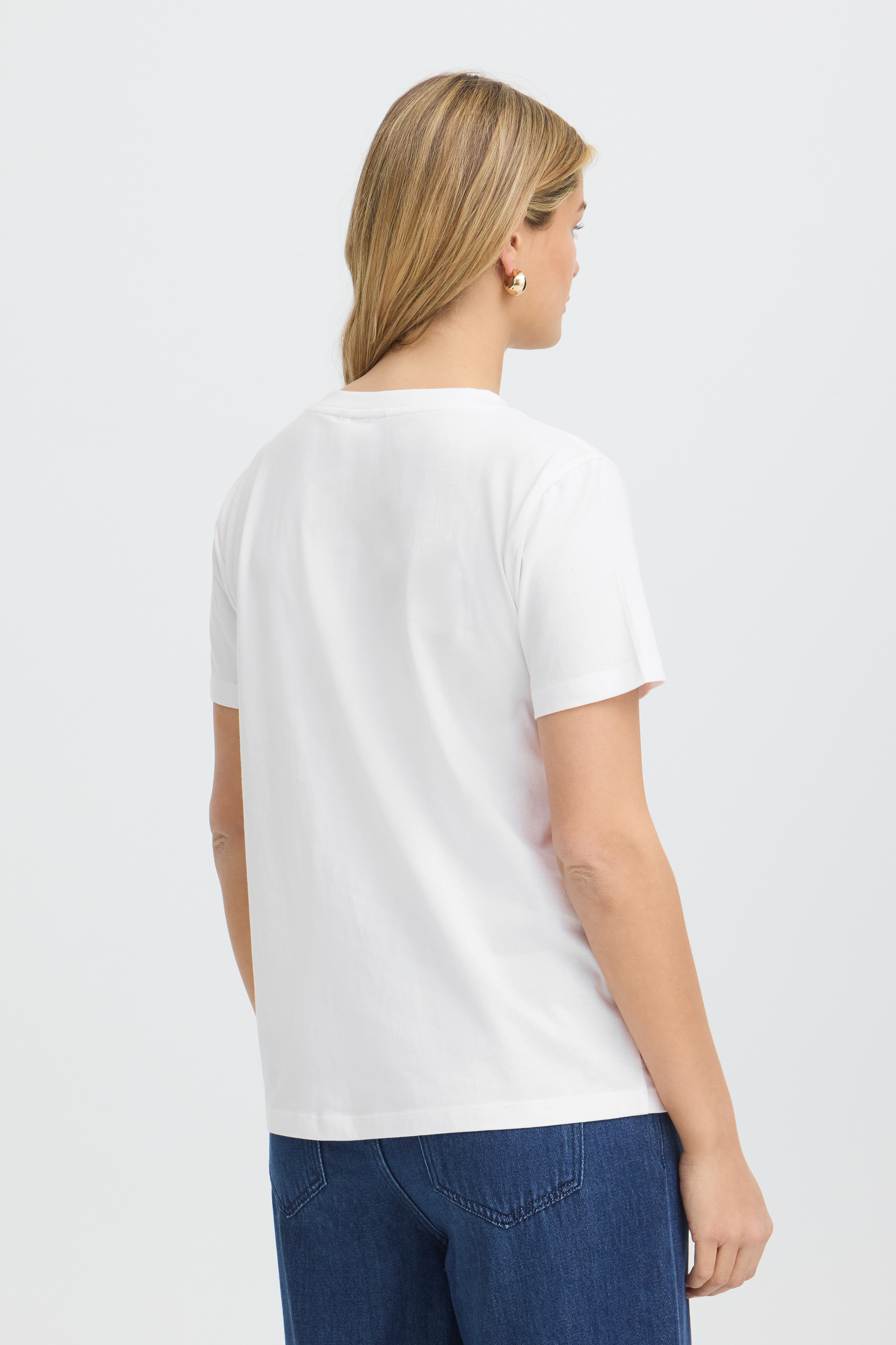 FRANSA FRZARY HVID T-SHIRT - Billede 3