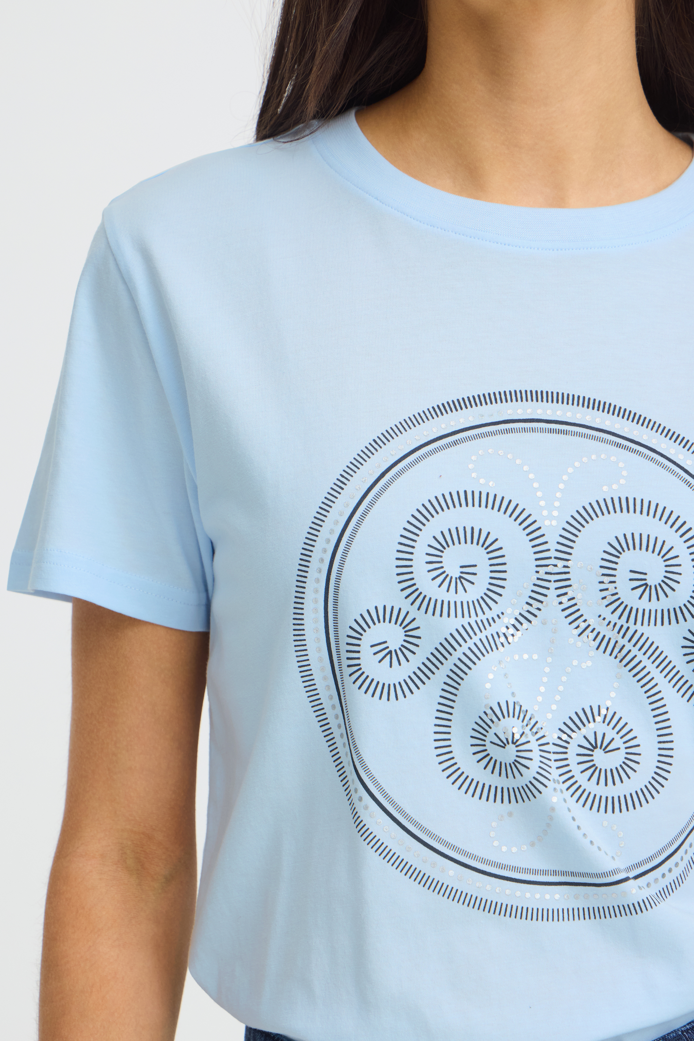 FRANSA BLÅ FRZARY T-SHIRT - Billede 3