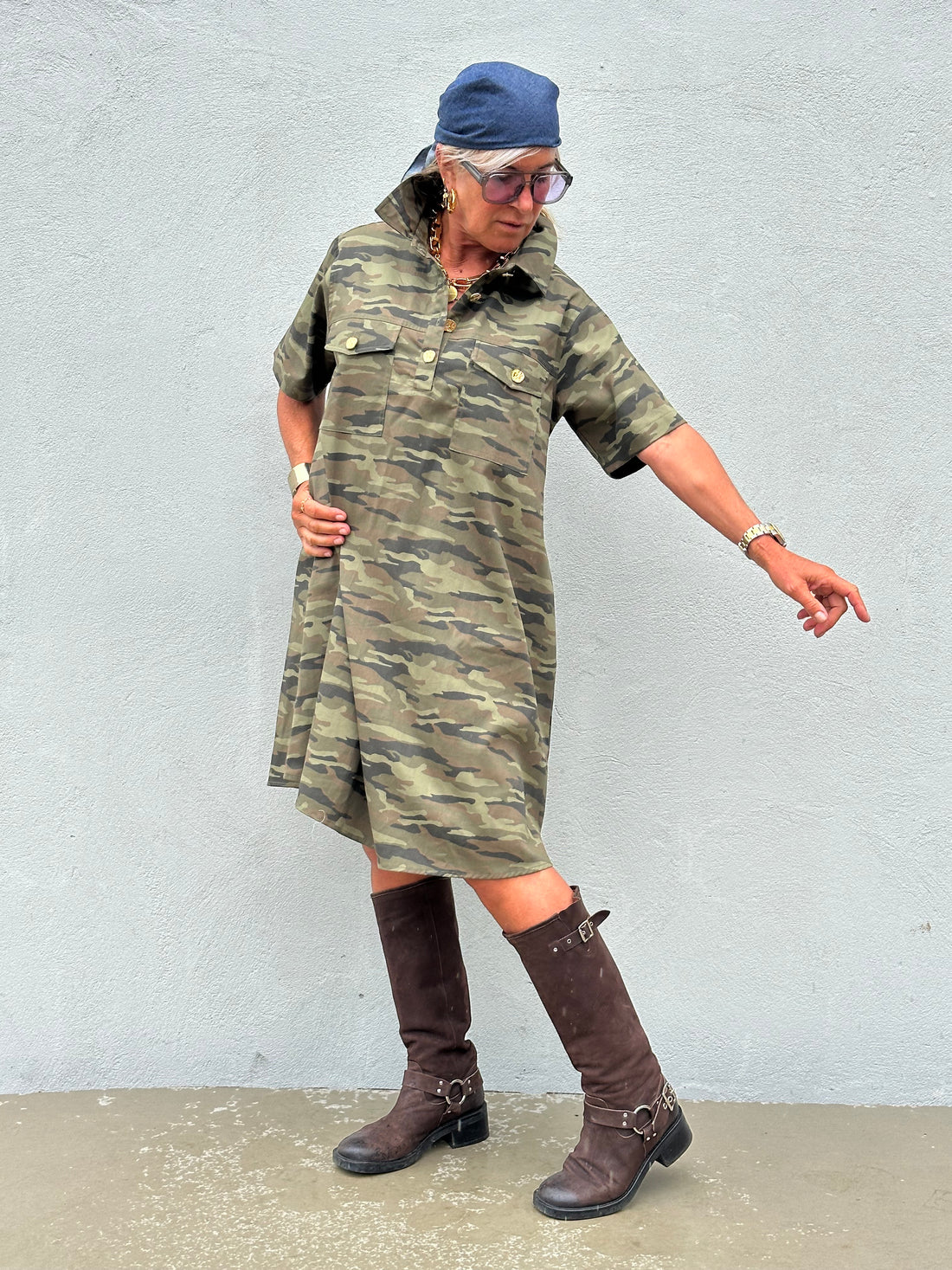 GASPAR CAMO KJOLE - Billede 3