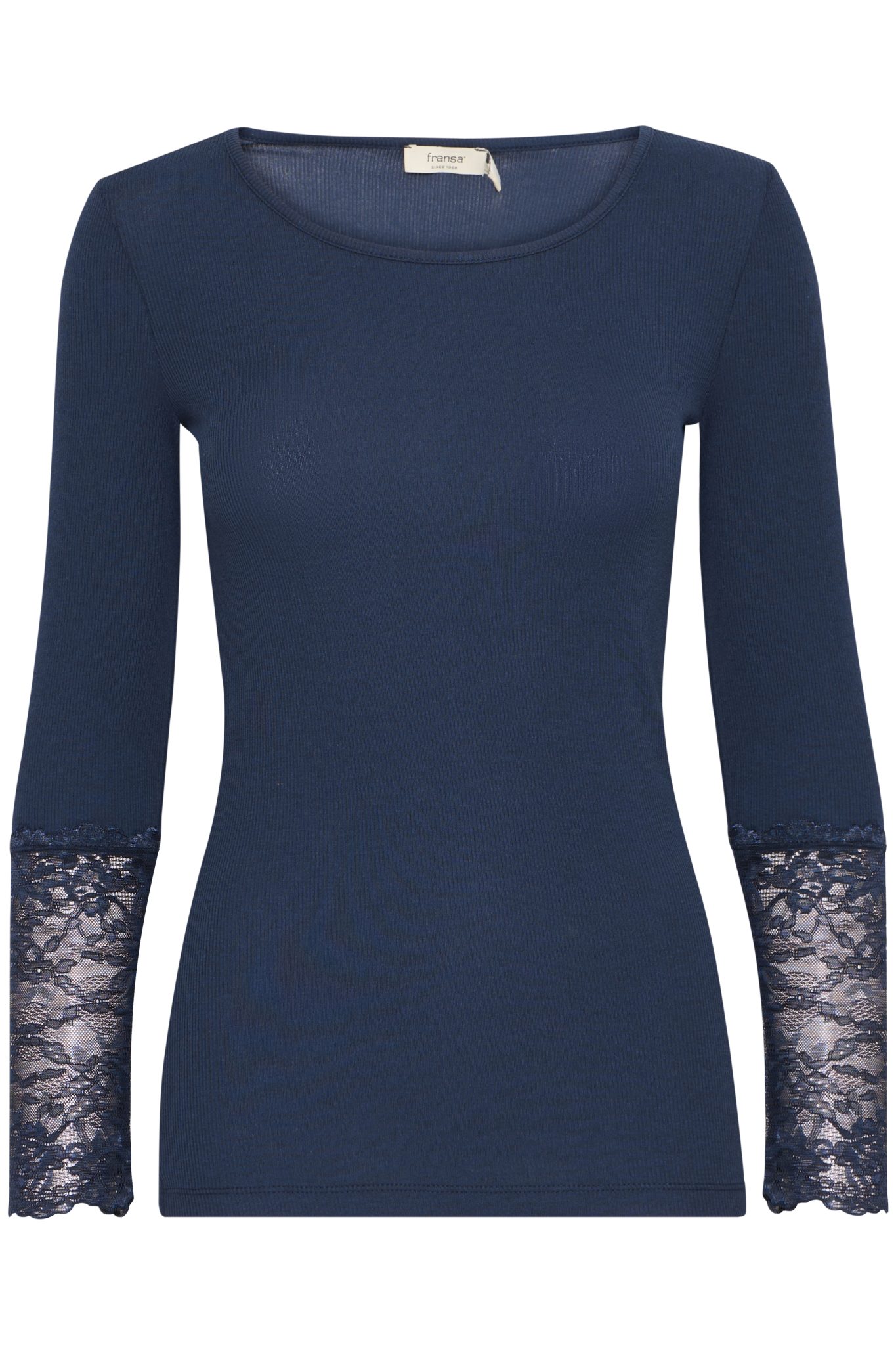 FRHIZAMOND TEE 19 NAVY T-shirt - Billede 2