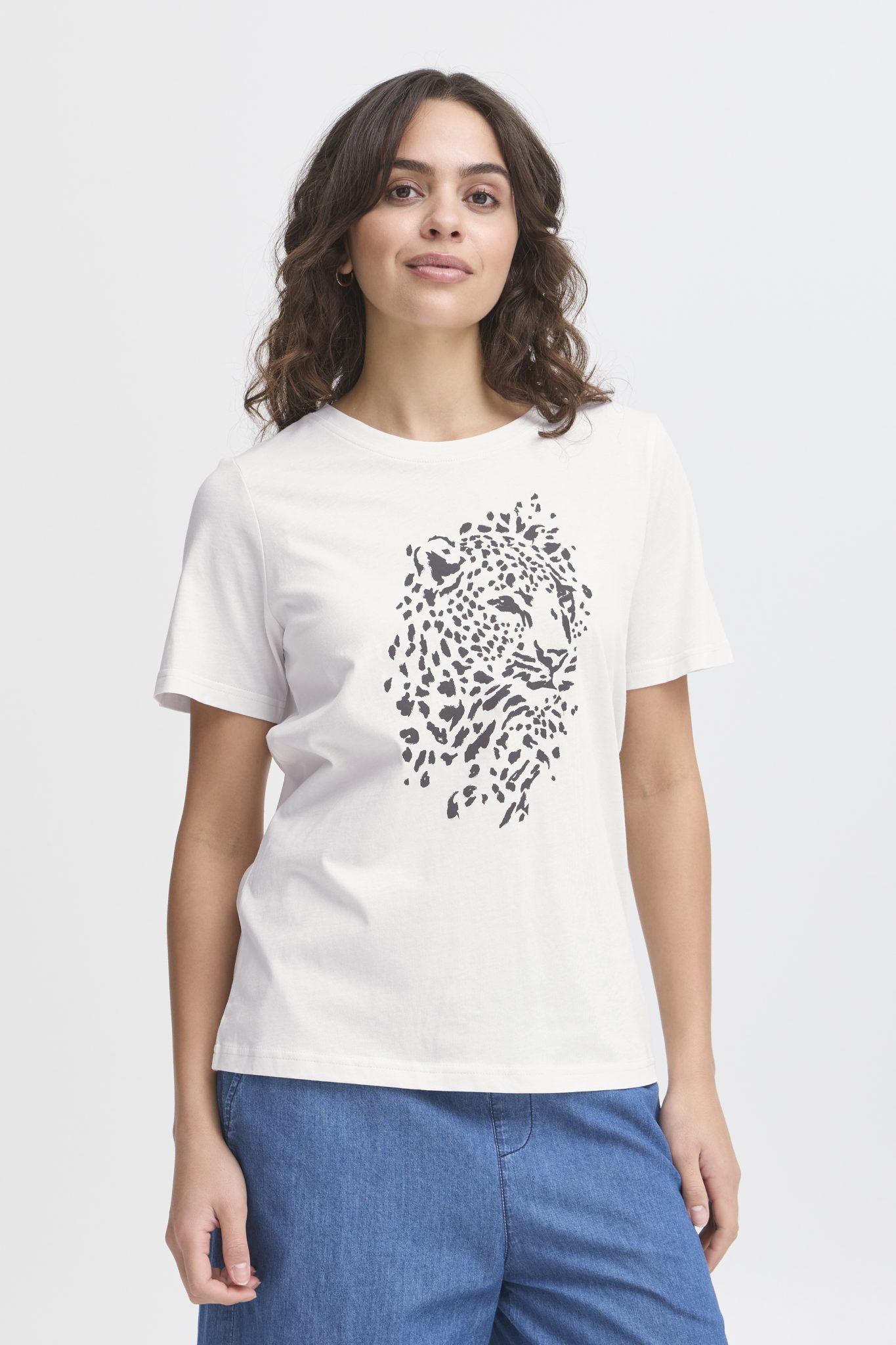 FRJUNA TEE 2 RÅHVID T-shirt