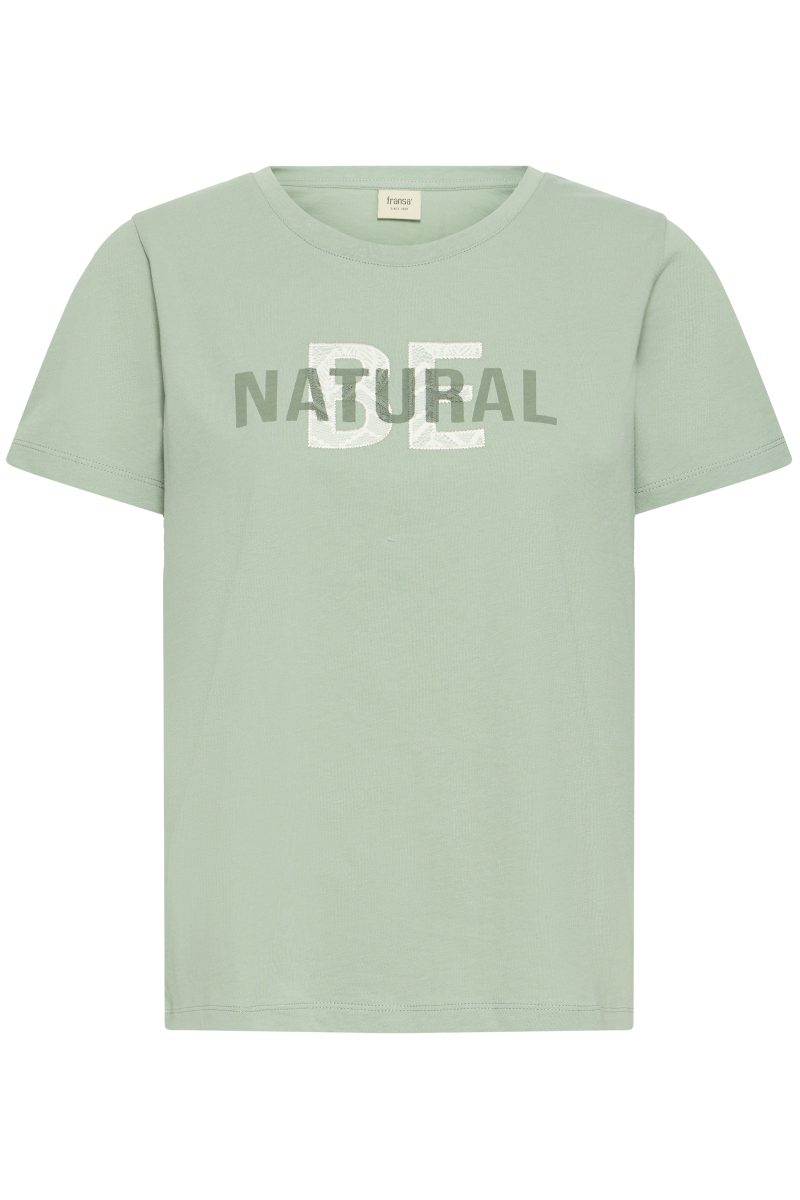 FRVIAS TEE 1 GRØN T-shirt - Billede 2