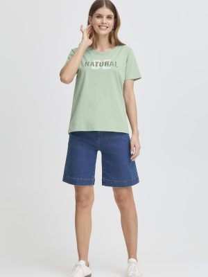 FRVIAS TEE 1 GRØN T-shirt