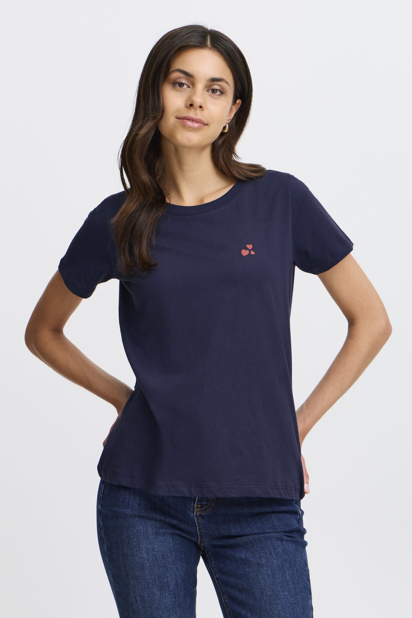 FXJENI TEE 7 NAVY T-shirt