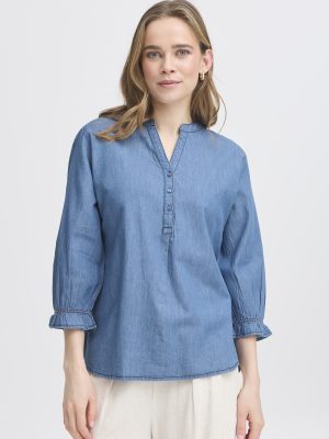 FRLARISSA 2 DENIM Bluse