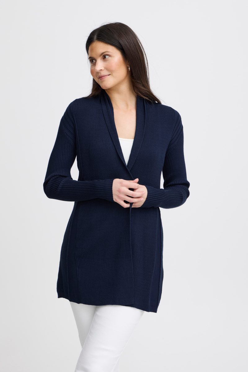 FRZUBASIC 61 NAVY Cardigan