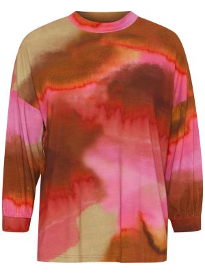 FRCERICA TEE2 PINK Bluse