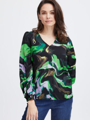 FRGILA BL 1 GRØN Bluse