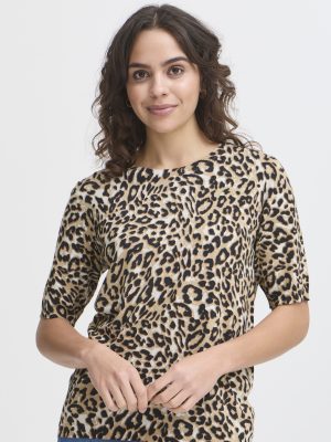 FRODESSA PU 1 DYREPRINT T-shir Ingen farve