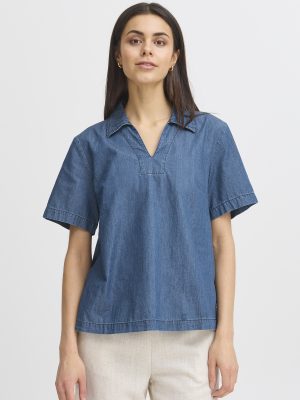 FRKINDRA BL 2 DENIM Skjorte