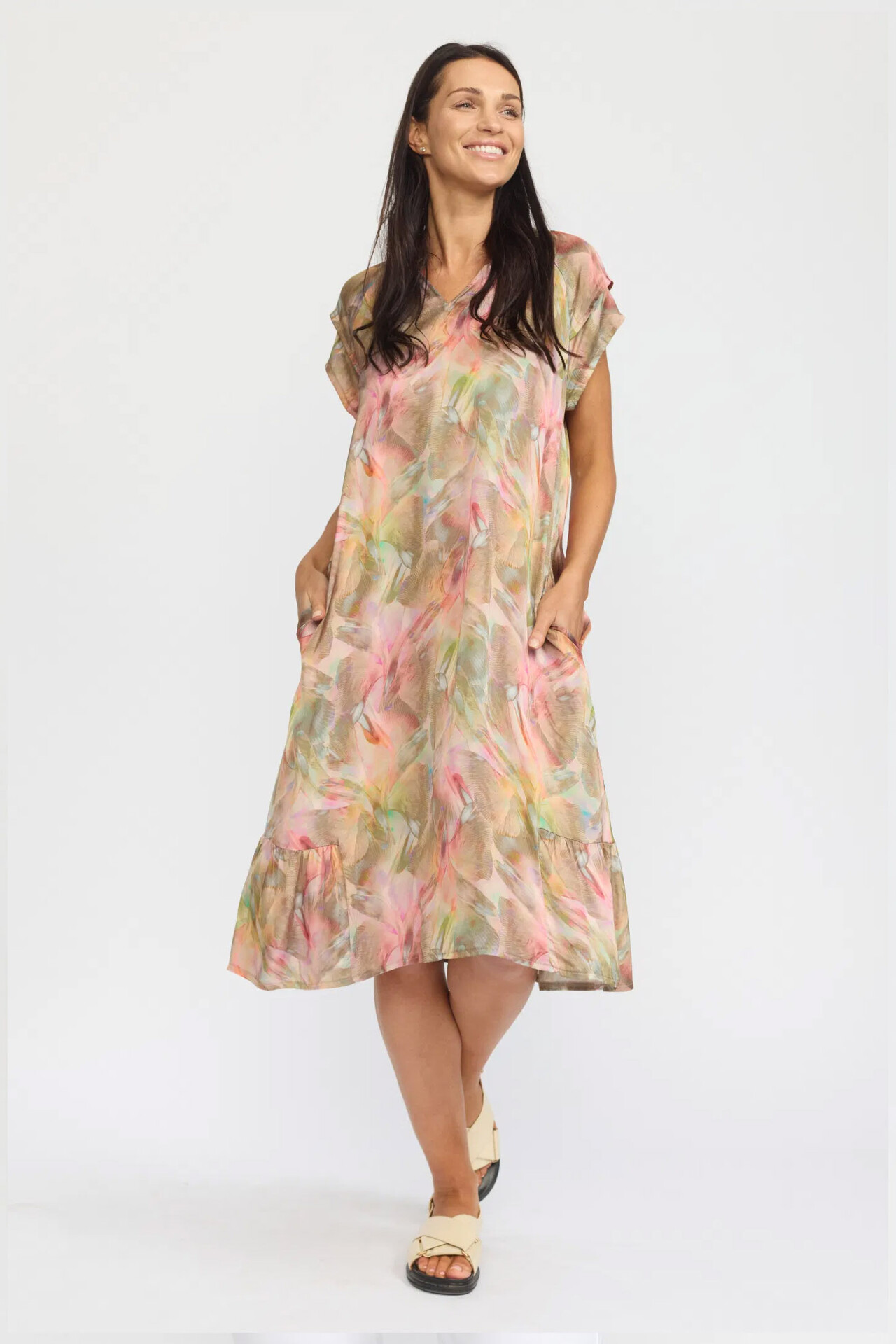 SILVIA HS ROSA Kjole