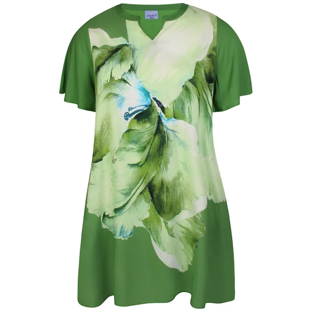 ZH-LIZI 819 GRØN Kjole