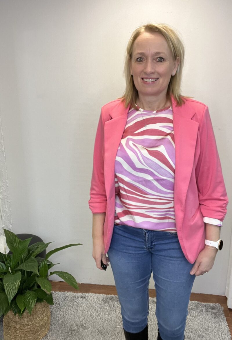 FRZENA 1 PINK Bluse