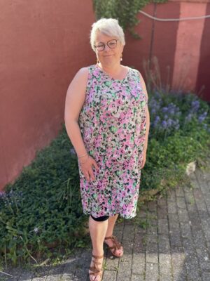 KALANI 314 GRØN Kjole