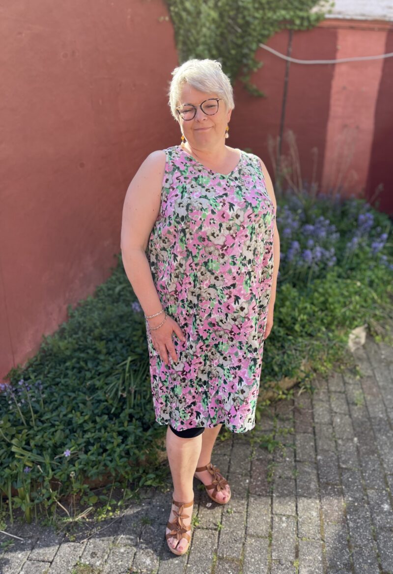 KALANI 314 GRØN Kjole