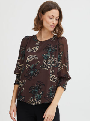 FXVESSA BRUN Bluse