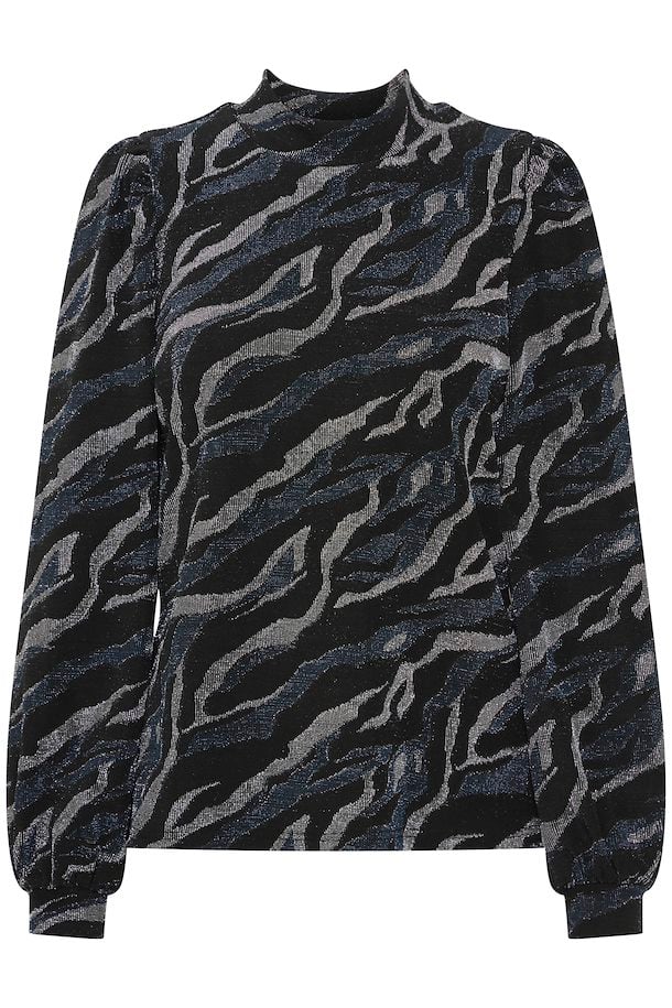 FRCALYPSO BLÅ/SØLV 1 Bluse - Billede 2