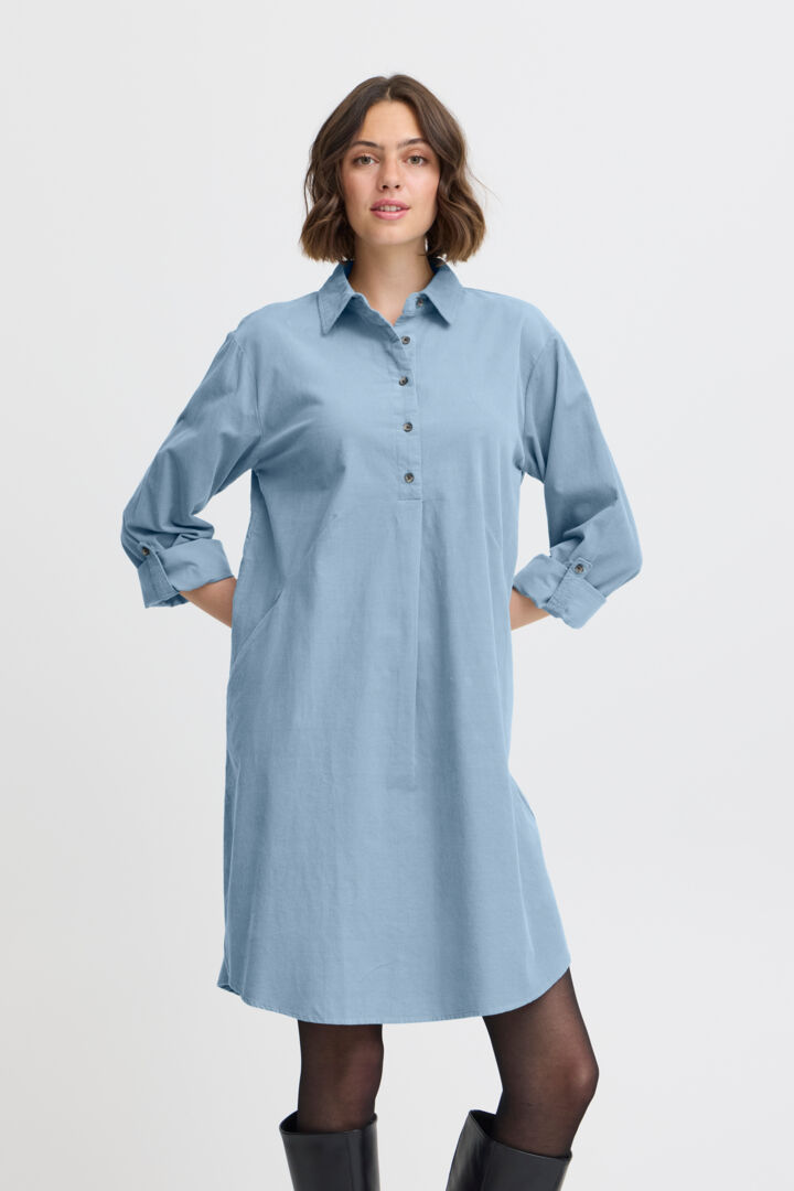 FRCORY DUEBLÅ Kjole