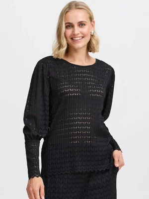 FRCHANTAL 1 SORT Bluse