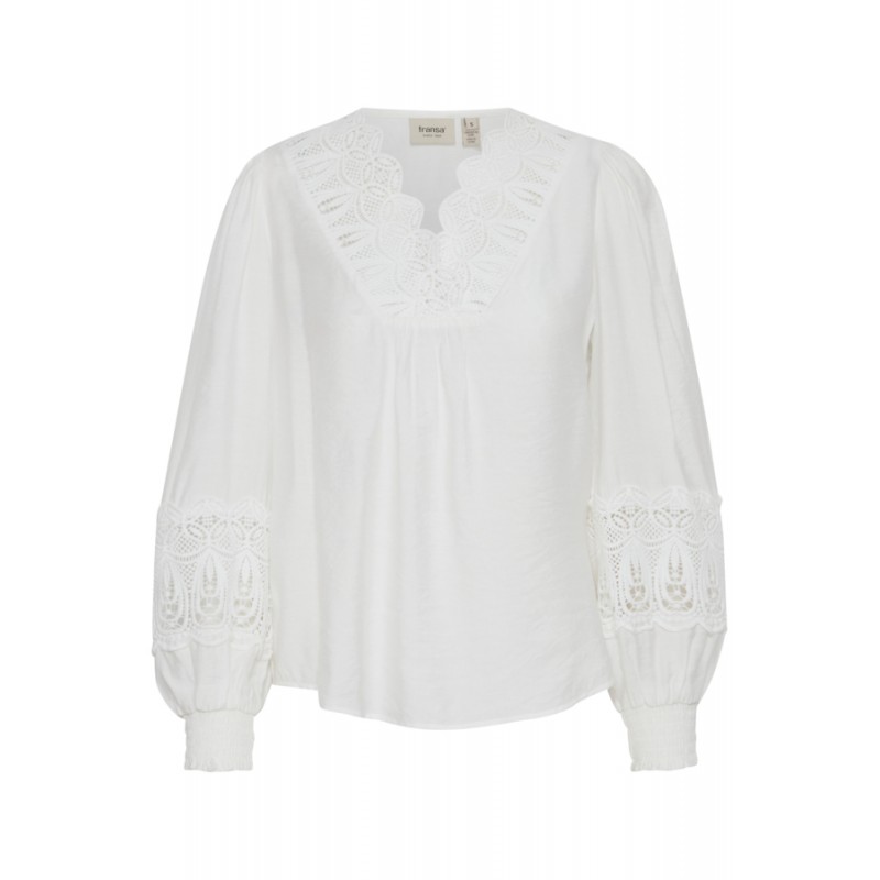 FRBLONDIE BL HVID Bluse - Billede 2