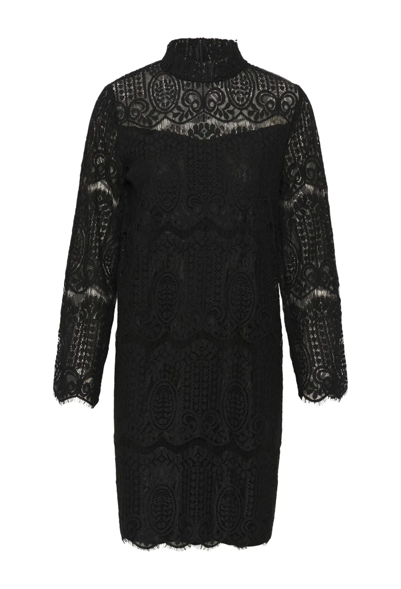 CUIMA LACE SORT Kjole - Billede 2