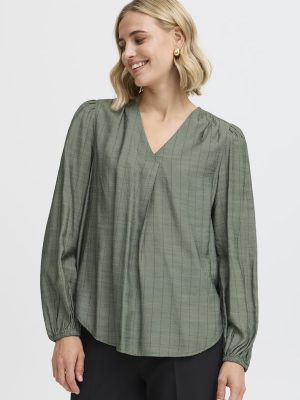 FRARIANA BL GRØN Bluse