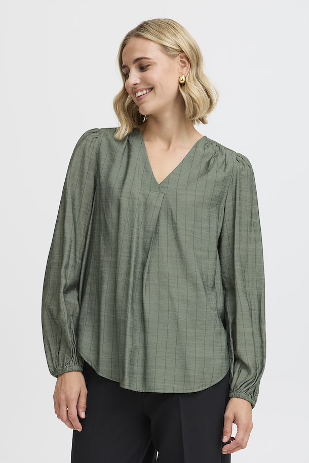 FRARIANA BL GRØN Bluse