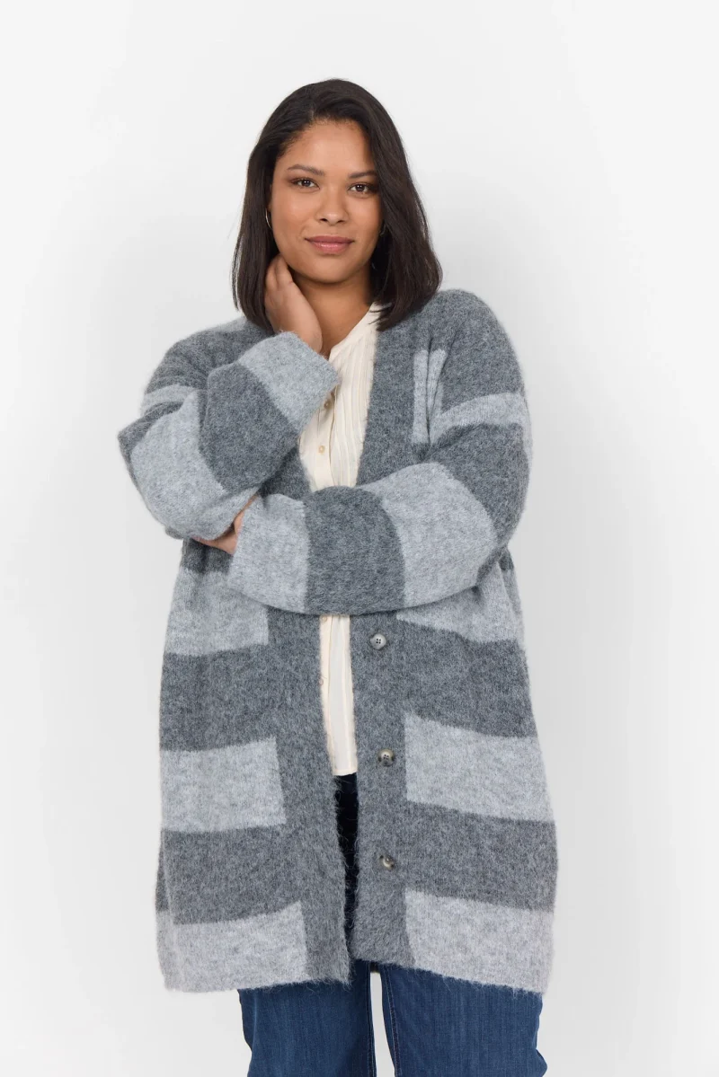 WA-JOLIE 2 GRÅ Cardigan