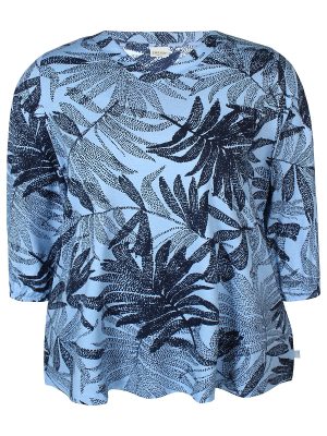 SYLVA 719 BLÅ Bluse