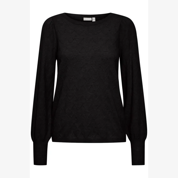 FRMELANI PU 3 SORT Strik - Billede 2