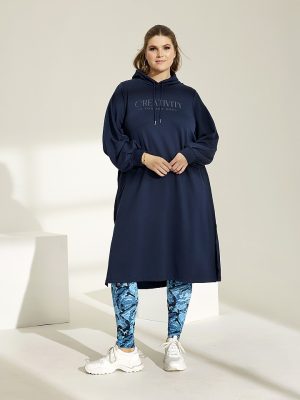 MYA 378 NAVY Kjole
