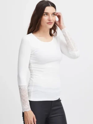 FRHIZAMOND TEE 19 RÅHVID Bluse