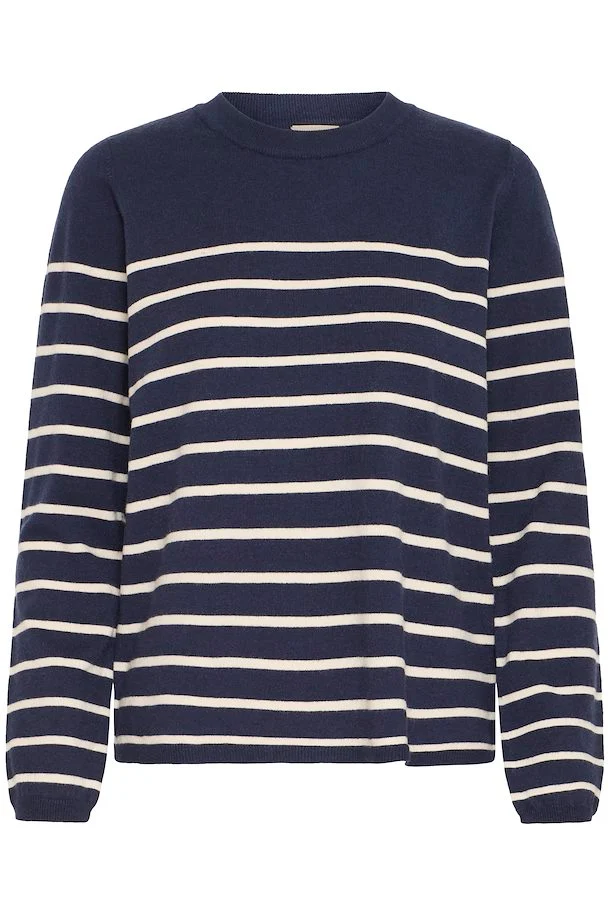 FRMELANI NAVY/RÅHVID STRIB - Billede 2