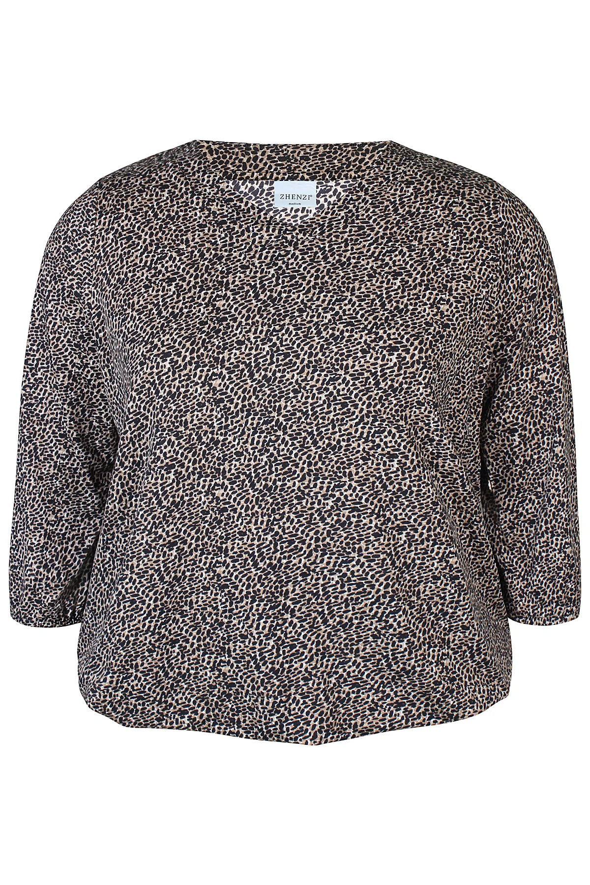 SYLVA 630 BRUN NUANCER Bluse